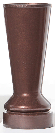 ForeverSafe™ Mahogany CemeteryVase