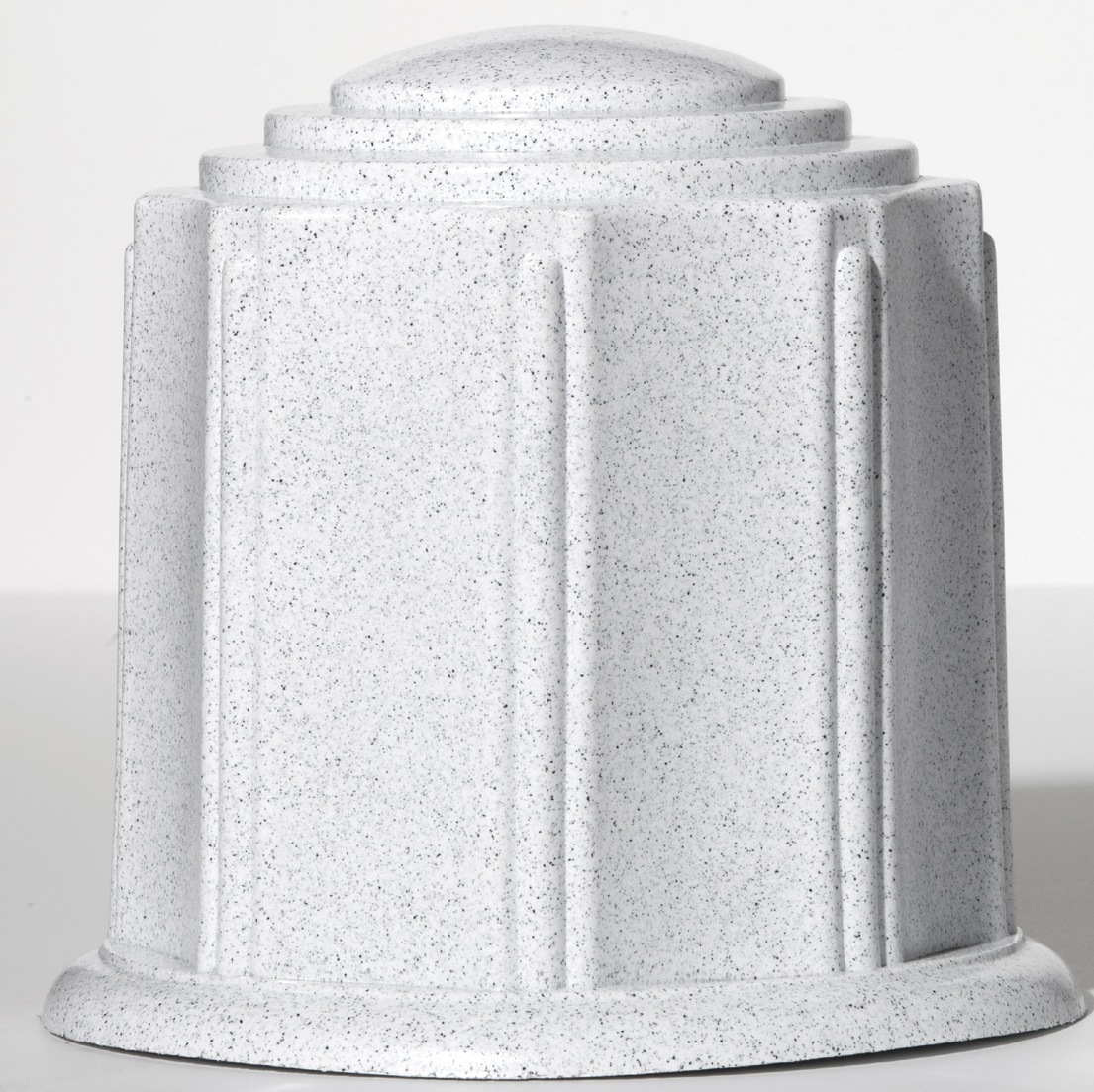 ForeverSafe™ White Granite Burial Urn